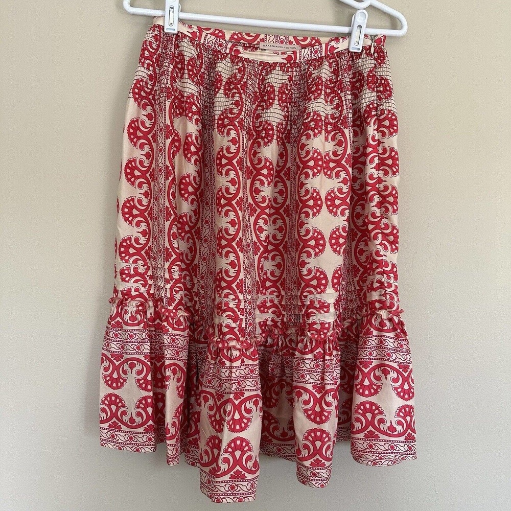 Maxazria Collection Silk Pink Skirt Size 2